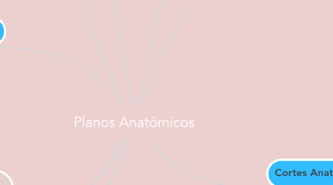 Mind Map: Planos Anatómicos