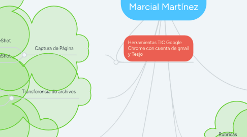 Mind Map: Diplomado Marcial Martínez