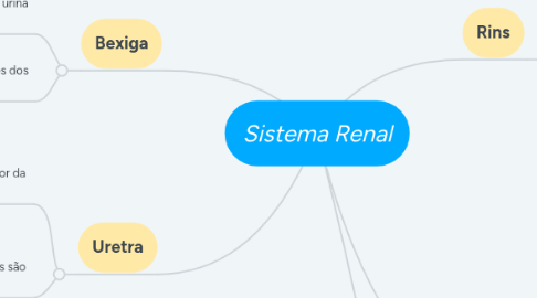 Mind Map: Sistema Renal