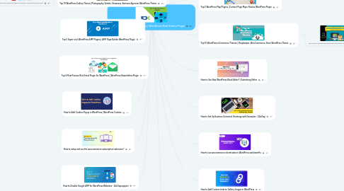 Mind Map: Top 5+ IDX WordPress Plugins | WordPress Real Estate Plugin