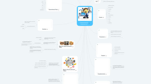 Mind Map: Caracterización bien/servicio