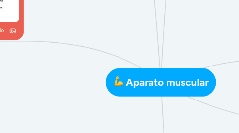 Mind Map: Aparato muscular