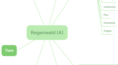 Mind Map: Regenwald (4)