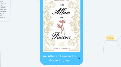 Mind Map: An Affair of Poisons By Addie Thorley