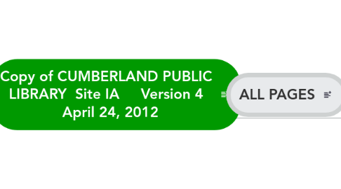 Mind Map: Copy of CUMBERLAND PUBLIC LIBRARY  Site IA     Version 4   April 24, 2012