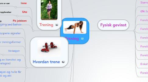 Mind Map: Trening