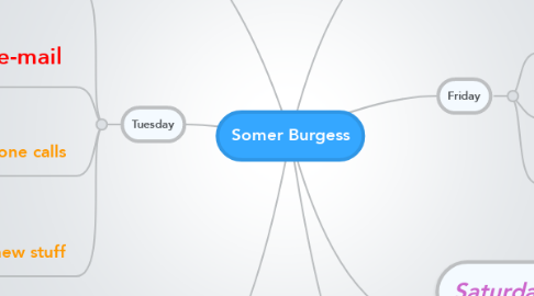 Mind Map: Somer Burgess
