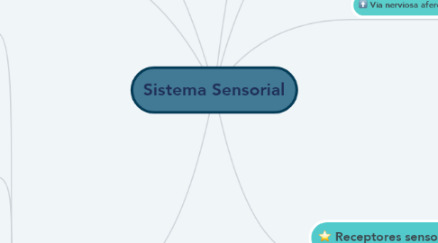 Mind Map: Sistema Sensorial