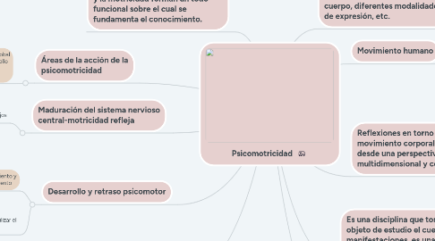 Mind Map: Psicomotricidad