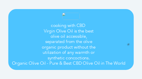 Mind Map: cooking with CBD  Virgin Olive Oil is the best olive oil accessible, separated from the olive organic product without the utilization of any warmth or synthetic concoctions. Organic Olive Oil - Pure & Best CBD Olive Oil in The World