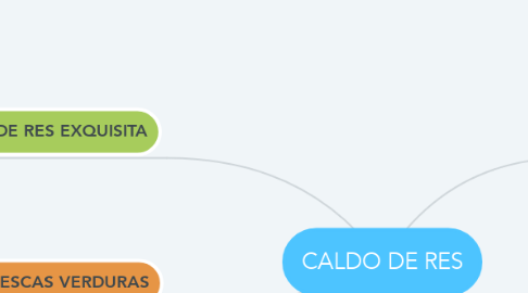 Mind Map: CALDO DE RES