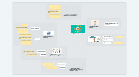 Mind Map: Distribuidora Molina