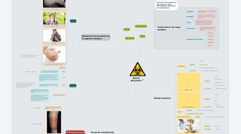 Mind Map: RIESGO BIOLÓGICO