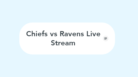 Mind Map: Chiefs vs Ravens Live Stream