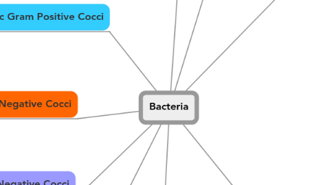 Mind Map: Bacteria