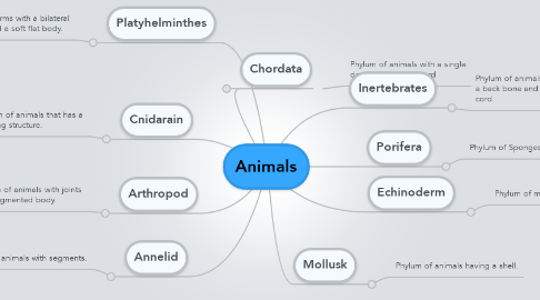 Mind Map: Animals