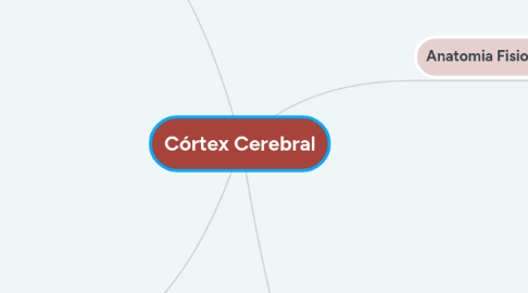 Mind Map: Córtex Cerebral