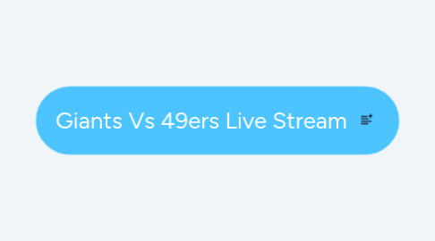 Mind Map: Giants Vs 49ers Live Stream