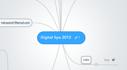 Mind Map: Digital Spa 2012