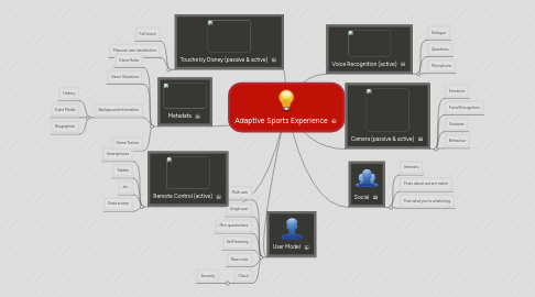 Mind Map: Adaptive Sports Experience