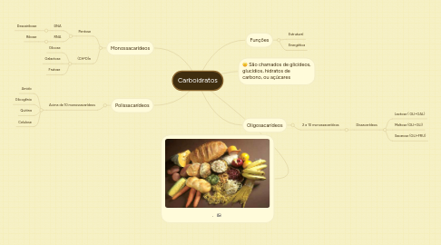 Mind Map: Carboidratos