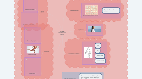 Mind Map: Toma de conciencia del cuerpo