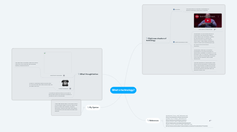 Mind Map: What is technology?