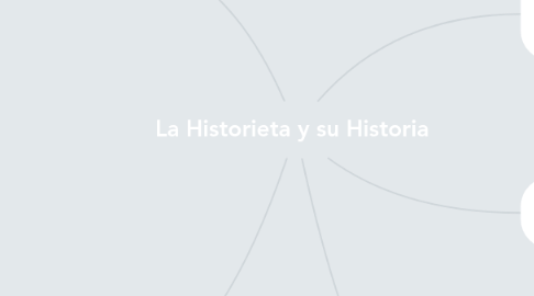 Mind Map: La Historieta y su Historia