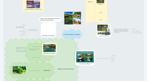 Mind Map: Ecosistemas.