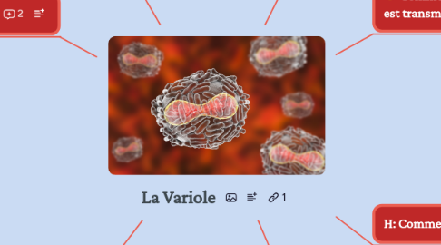 Mind Map: La Variole