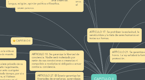 Mind Map: CAPITULO II