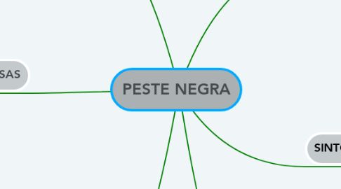 Mind Map: PESTE NEGRA