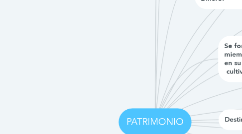 Mind Map: PATRIMONIO