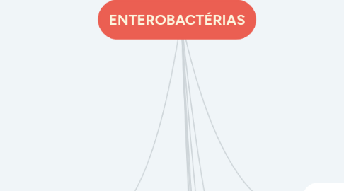 Mind Map: ENTEROBACTÉRIAS