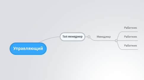 Mind Map: Управляющий