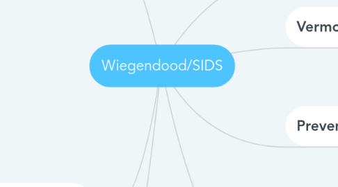 Mind Map: Wiegendood/SIDS