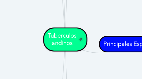 Mind Map: Tuberculos andinos