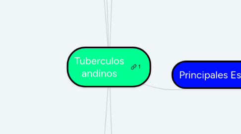 Mind Map: Tuberculos andinos