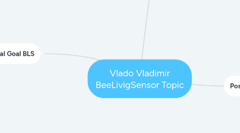 Mind Map: Vlado Vladimir BeeLivigSensor Topic