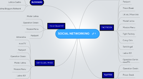 Mind Map: SOCIAL NETWORKING