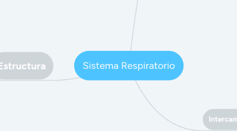 Mind Map: Sistema Respiratorio