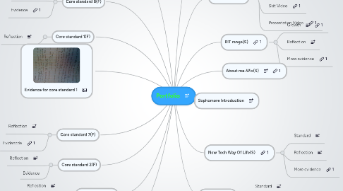 Mind Map: Portfolio