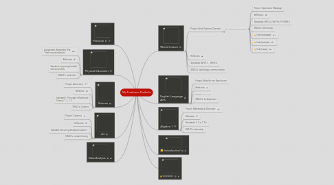 Mind Map: My Freshman Portfolio