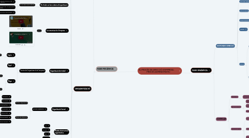 Mind Map: EL PROCÉS DE DIRECCIÓ D'EMPRESA: PROCÉS ADMINISTRATIU