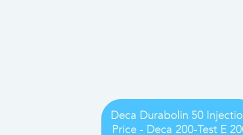 Mind Map: Deca Durabolin 50 Injection Price - Deca 200-Test E 200 400 mg