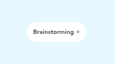 Mind Map: Brainstorming