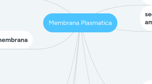 Mind Map: Membrana Plasmatica