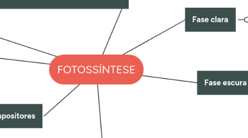 Mind Map: FOTOSSÍNTESE