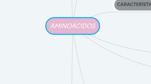 Mind Map: AMINOÁCIDOS