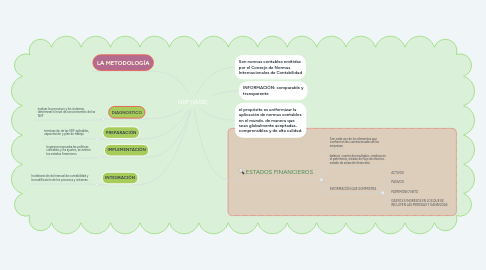 Mind Map: NIIF (IASB)